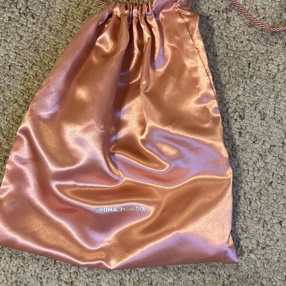 Amina muaddi Adriana heeled sandals size 38 silver - Picture 5 of 7